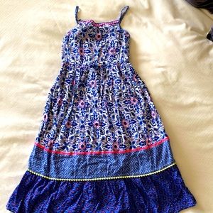 Long casual kids dress